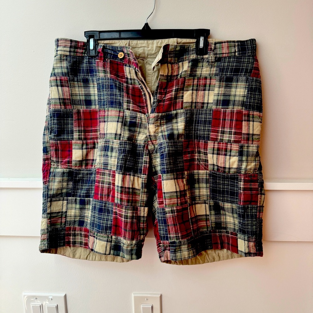Men’s Washed Stoned & Beaten Reversible Shorts